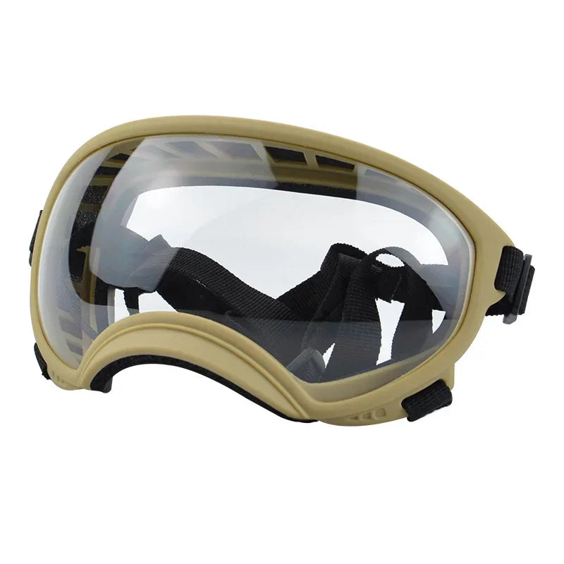 Protect Your Pup's Eyes in Style: Adjustable Dog Goggles for Small to Large Dogs - Perfect for Outdoor Adventures and Skiing!