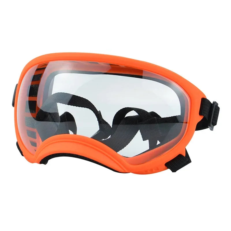 Protect Your Pup's Eyes in Style: Adjustable Dog Goggles for Small to Large Dogs - Perfect for Outdoor Adventures and Skiing!