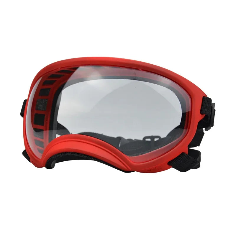Protect Your Pup's Eyes in Style: Adjustable Dog Goggles for Small to Large Dogs - Perfect for Outdoor Adventures and Skiing!