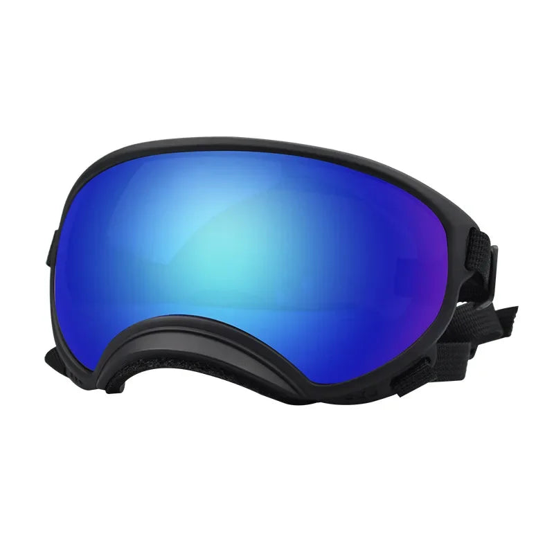 Protect Your Pup's Eyes in Style: Adjustable Dog Goggles for Small to Large Dogs - Perfect for Outdoor Adventures and Skiing!