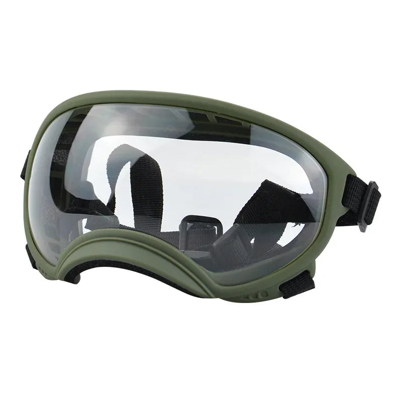 Protect Your Pup's Eyes in Style: Adjustable Dog Goggles for Small to Large Dogs - Perfect for Outdoor Adventures and Skiing!