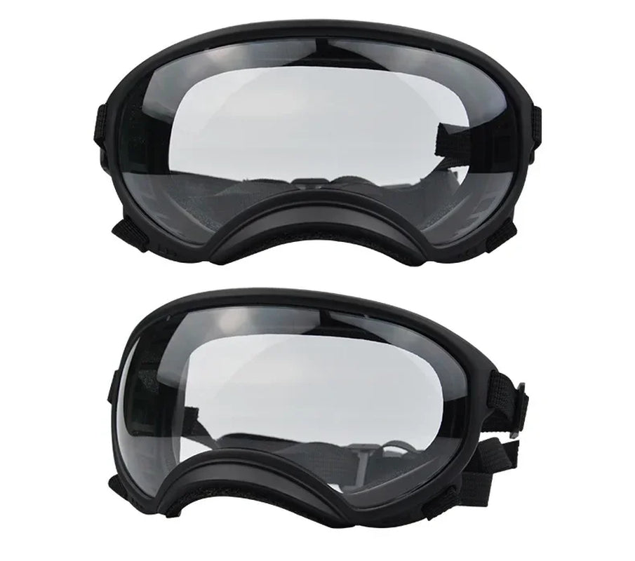 Protect Your Pup's Eyes in Style: Adjustable Dog Goggles for Small to Large Dogs - Perfect for Outdoor Adventures and Skiing!