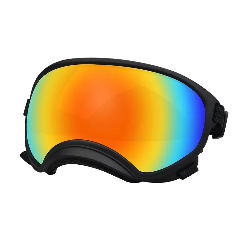 Protect Your Pup's Eyes in Style: Adjustable Dog Goggles for Small to Large Dogs - Perfect for Outdoor Adventures and Skiing!